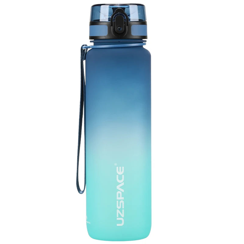 UZSPACE 1L Sports Water Bottle