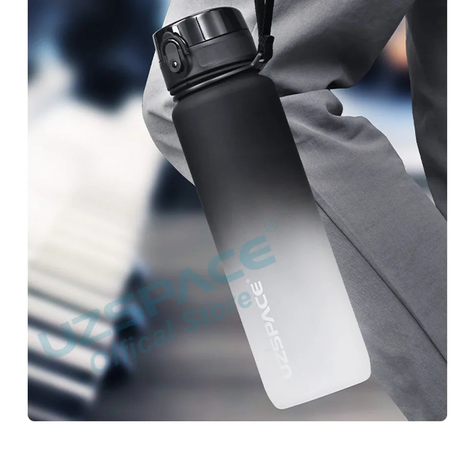 UZSPACE 1L Sports Water Bottle