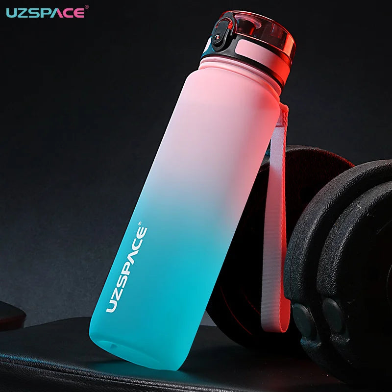 UZSPACE 1L Sports Water Bottle