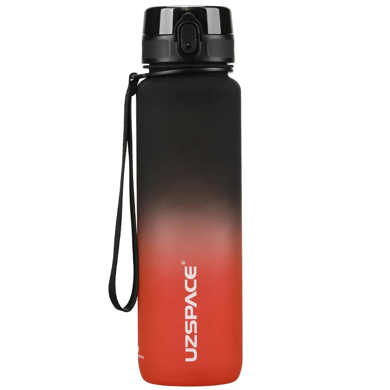 UZSPACE 1L Sports Water Bottle