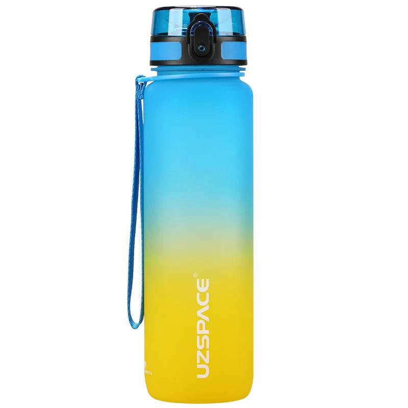 UZSPACE 1L Sports Water Bottle