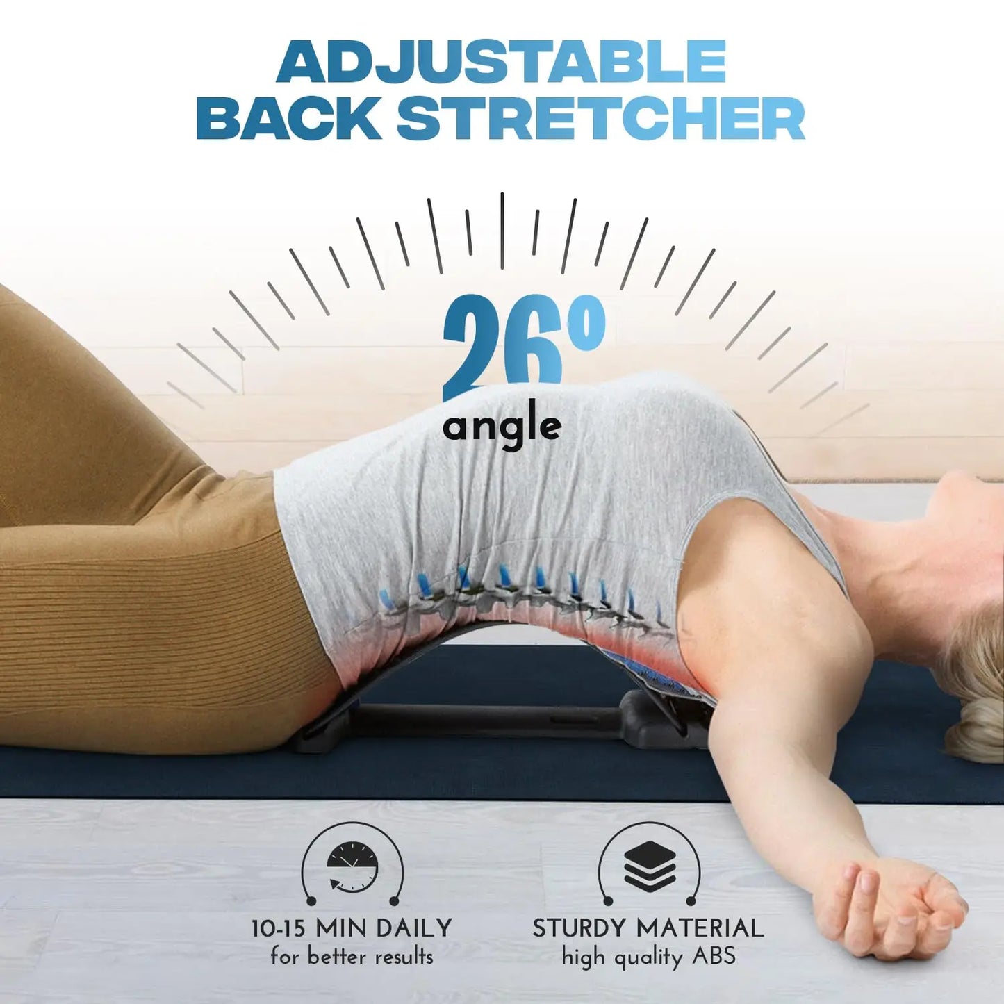 spine correction lumbar matt