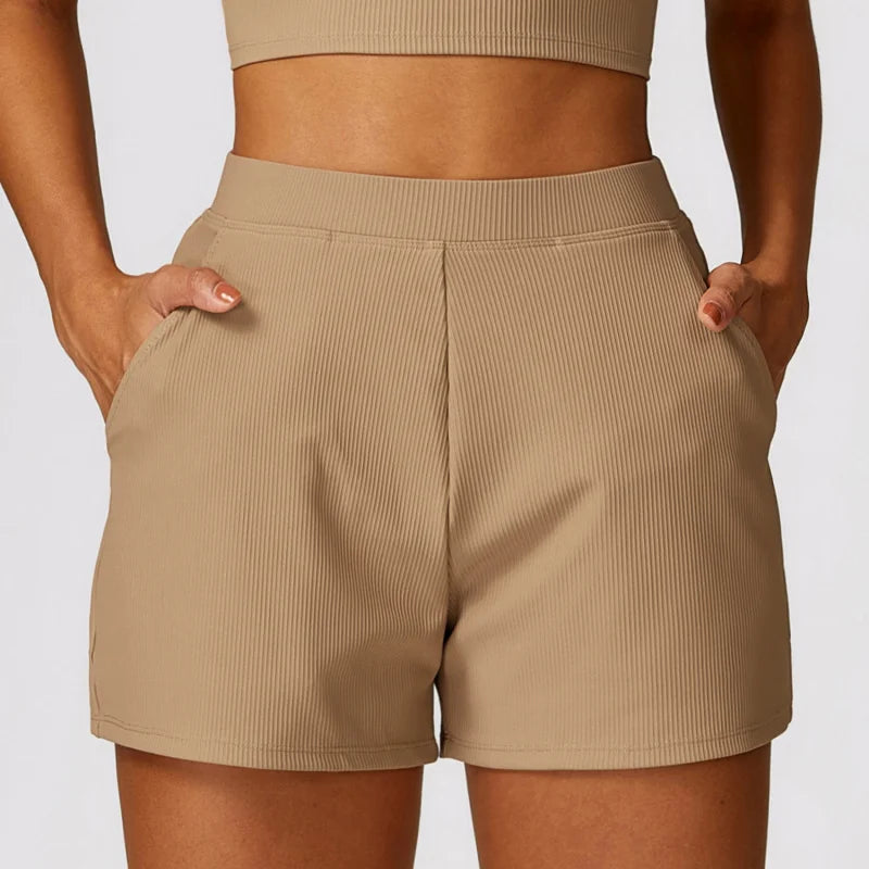 FUBEIKE Casual Yoga Shorts For Women
