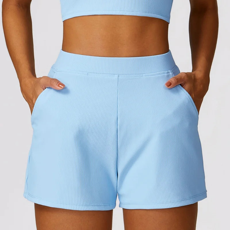FUBEIKE Casual Yoga Shorts For Women