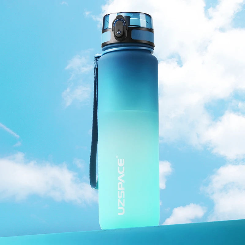 UZSPACE 1L Sports Water Bottle
