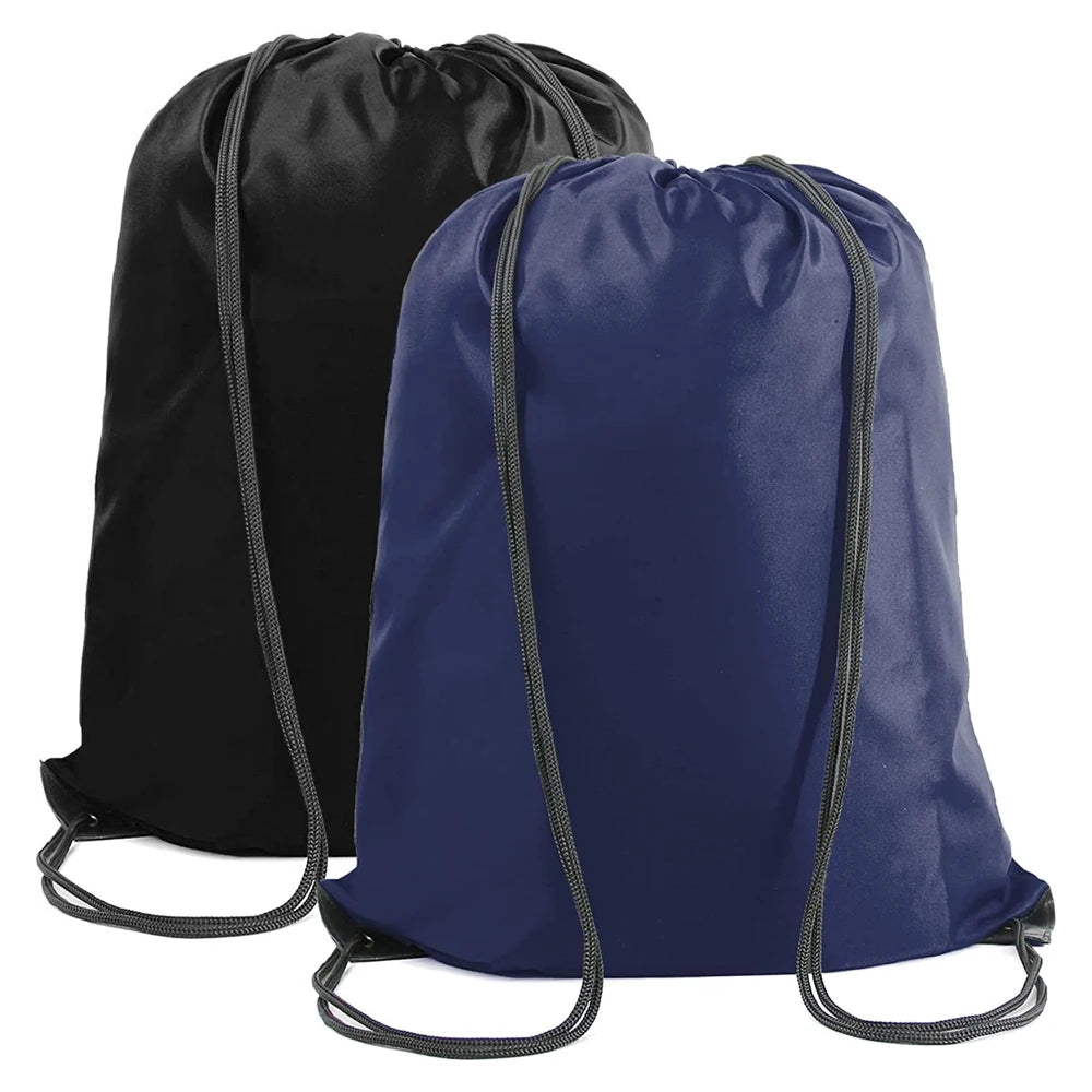 Lightweight Durable Polyester Drawstring Backpack