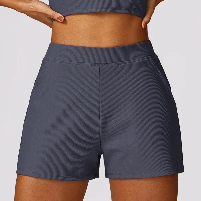 FUBEIKE Casual Yoga Shorts For Women